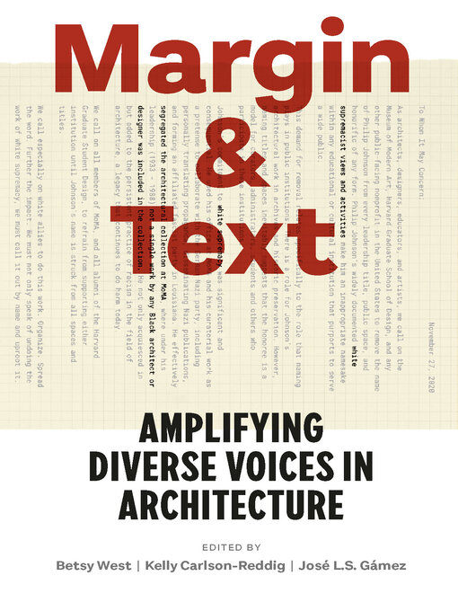 Title details for Margin and Text by Betsy West - Available